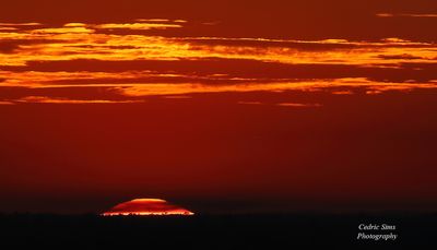 Sunset from Latrobe Rd.