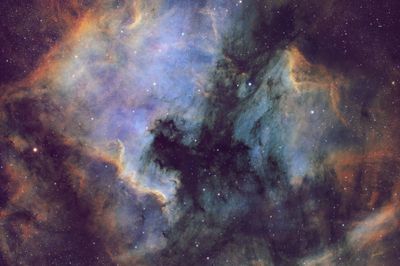North American and Pelican Nebula