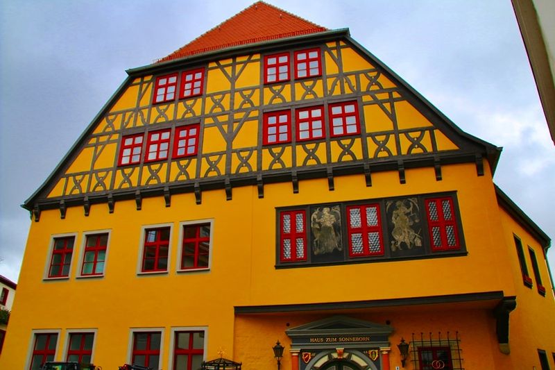 Erfurt. Haus Zum Sonneborn