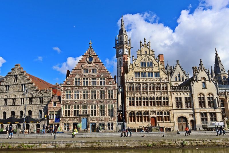 Ghent. Graslei