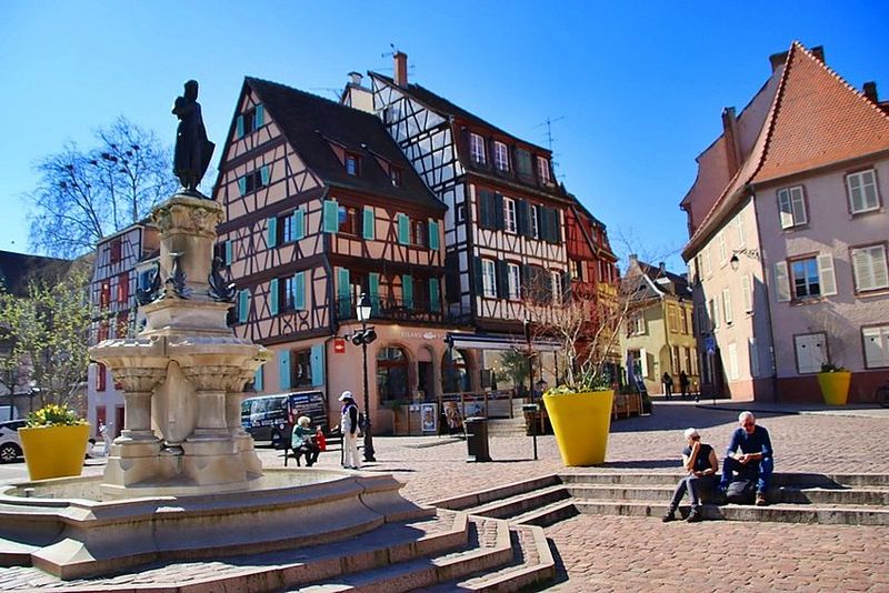 Colmar. Fontaine Roesselmann