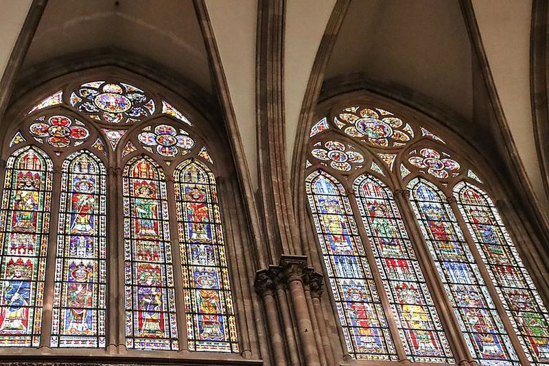 Strasbourg. Cathdrale Notre-Dame de Strasbourg