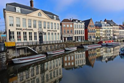 Ghent. Kraanlei