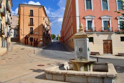 Cuenca. Plaza de la Trinidad