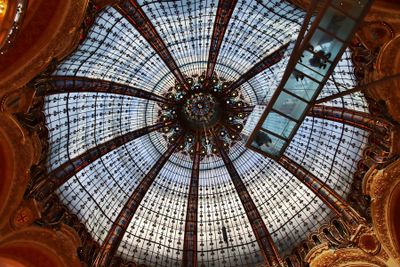 Paris. La Coupole des Galeries Lafayette