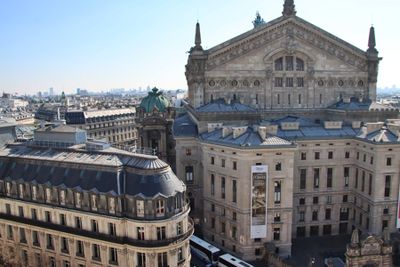 Paris. La Terrasse des Galeries Lafayette