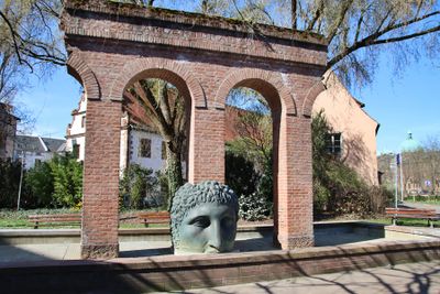 Strasbourg. Fontaine de Janus