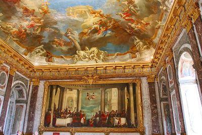 Chteau de Versailles. Appartement du roi