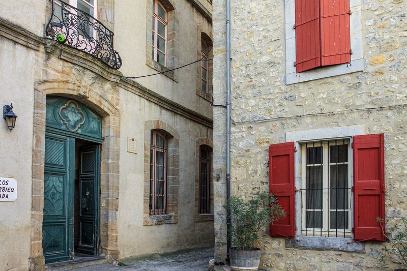 les rues de Lagrasse