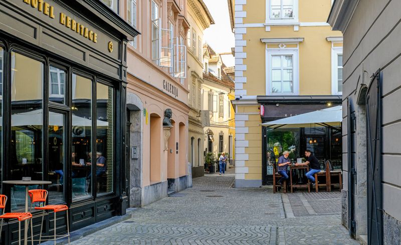 les rues de Ljubljana