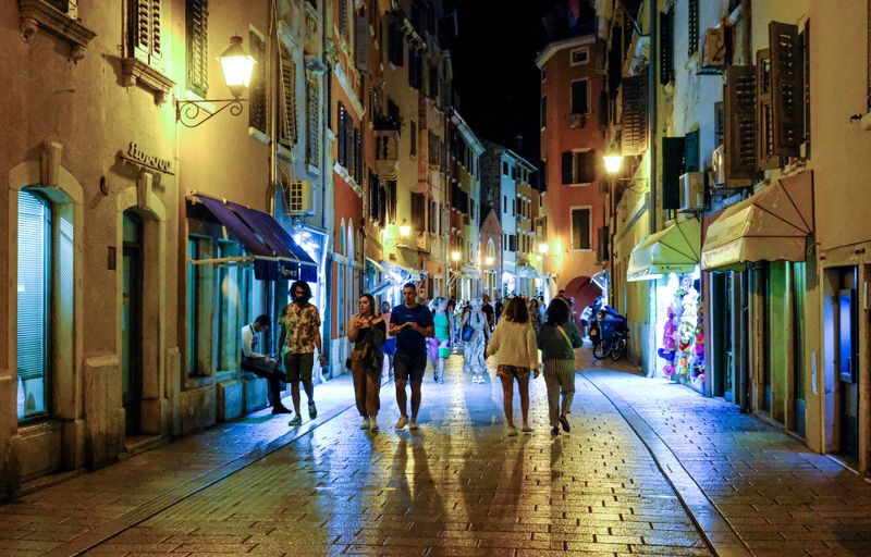 Rovinj by night