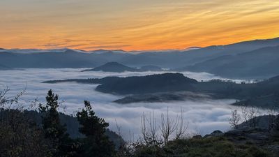 Vosges Mountains - la ligne bleue des vosges.