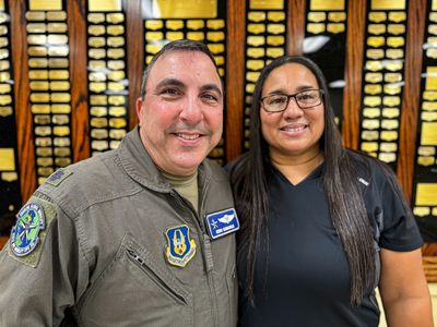 Col. Geno Carachilo + Diana Romero