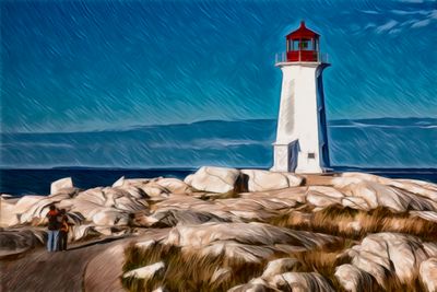Peggy's Cove Lighthouse, Nova Scotia