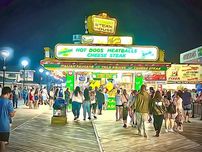 Midway Steak House, Seaside Heights, New Jersey