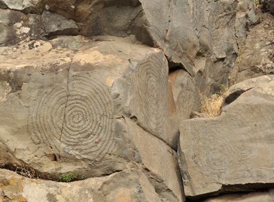 Benahoarite petroglyphs