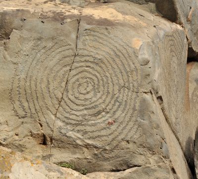 Benahoarite petroglyphs
