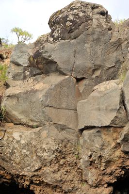 Benahoarite petroglyphs