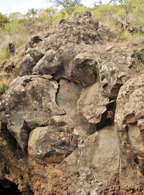 Benahoarite petroglyphs