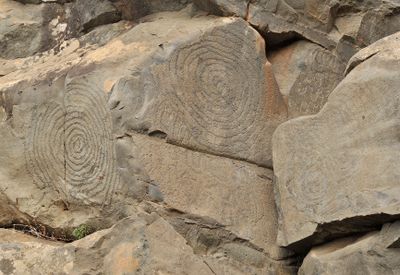 Benahoarite petroglyphs