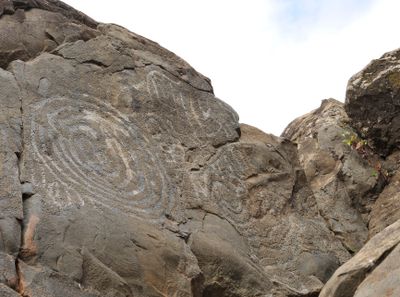 Benahoarite petroglyphs