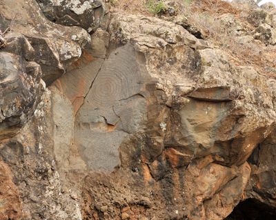 Benahoarite petroglyphs