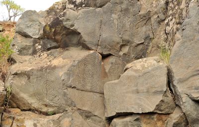 Benahoarite petroglyphs