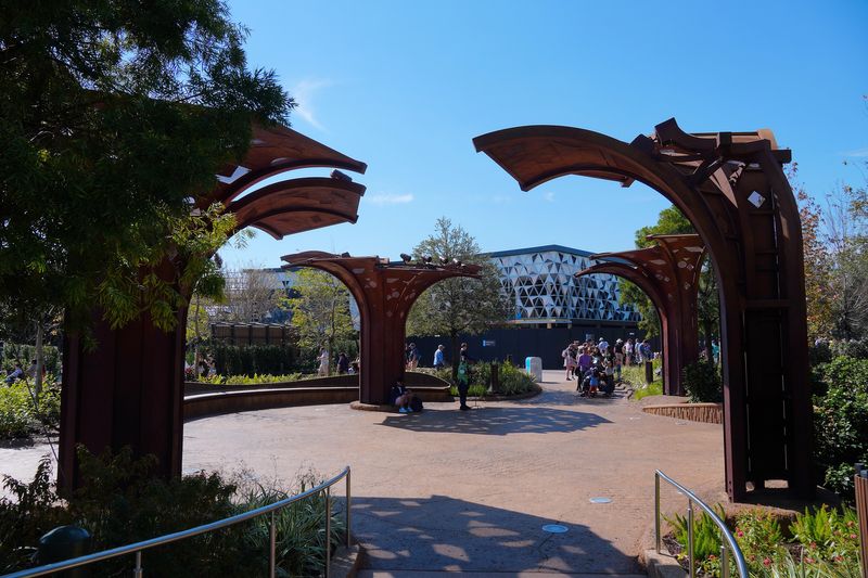 Epcots new central hub area
