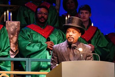 Draymond John at the Candlelight Processional