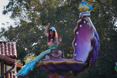 Ariel in the parade