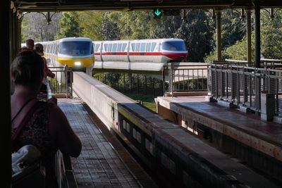 Monorails at MK station