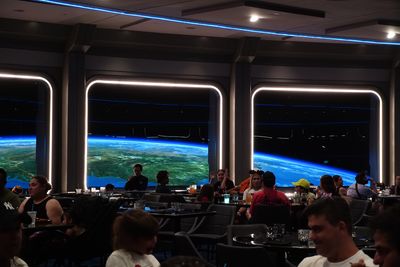 Space 220 Restaurant - daytime on Earth