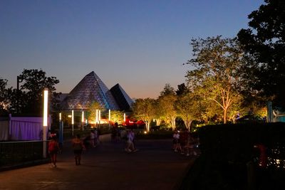 Journey into Imagination at dusk