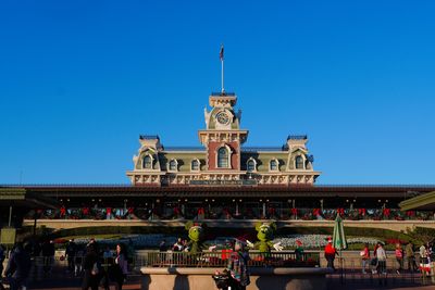 Main Street Station from park entrance