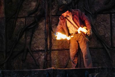 Indy at the pit