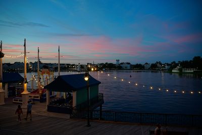 Boardwalk view across to Beach and Yacht Club