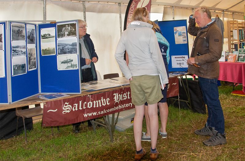 Salcombe History Society in Craft Tent #4862.jpg