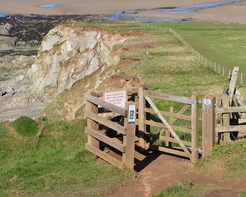 Coast Path Gate at Bantham 28-02-25 #2.jpg