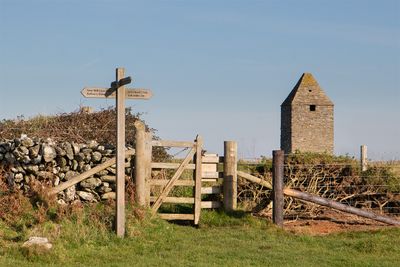 Week 50 - Coast Path Gate near Middle Soar Malborough.jpg