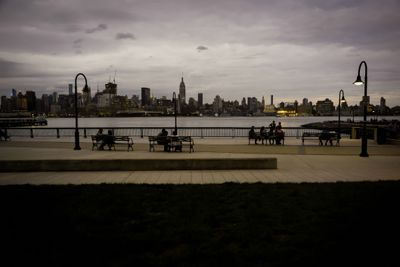 Westside Manhattan at Dusk