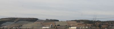 A cold morning, minus 15 degrees C!