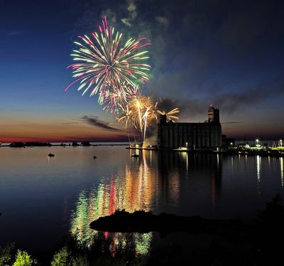 Canada Day Fireworks - Collingwood, Ontario July 1, 2024 (2)