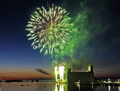 Canada Day Fireworks - Collingwood, Ontario July 1, 2024 (6)