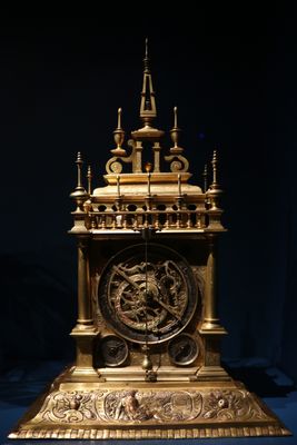 344: Masterpiece clock, 17th century