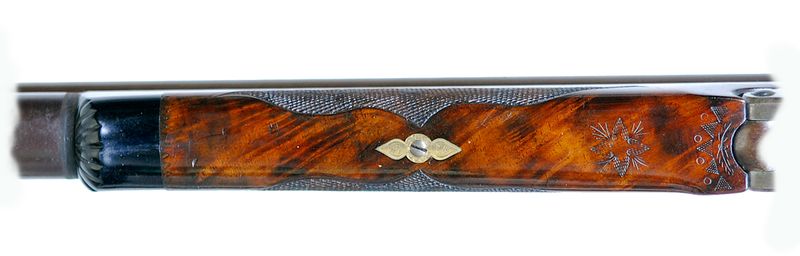 Forearm Checkering Detail - Bottom