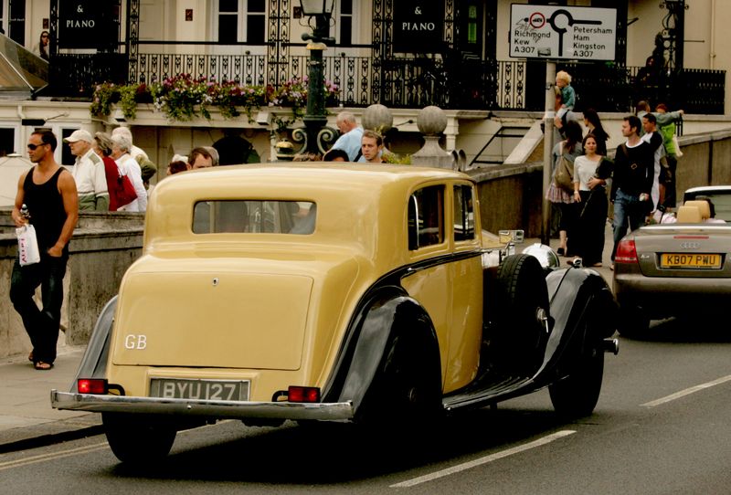 Not sure, I hope it is a Yellow Rolls Royce
