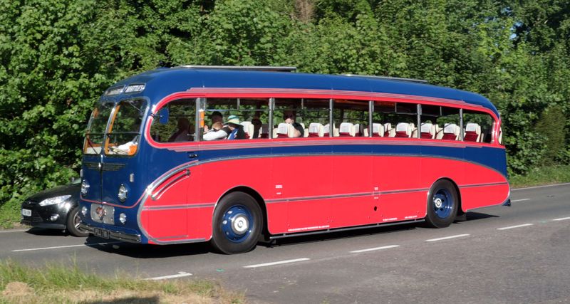 Old coach in magnificent condition