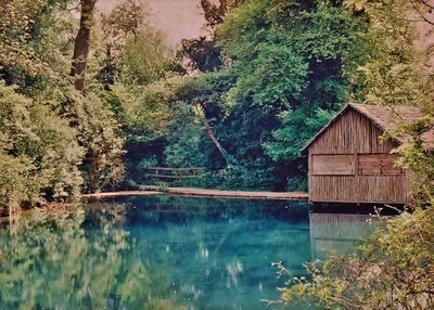 Silent Pool hut.