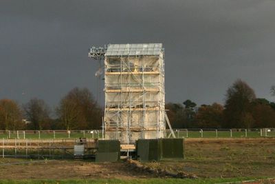 Restoration of the statue and plinth is almost complete