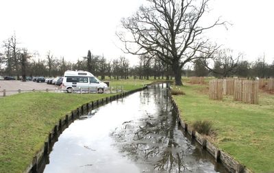 The ditches are finally full